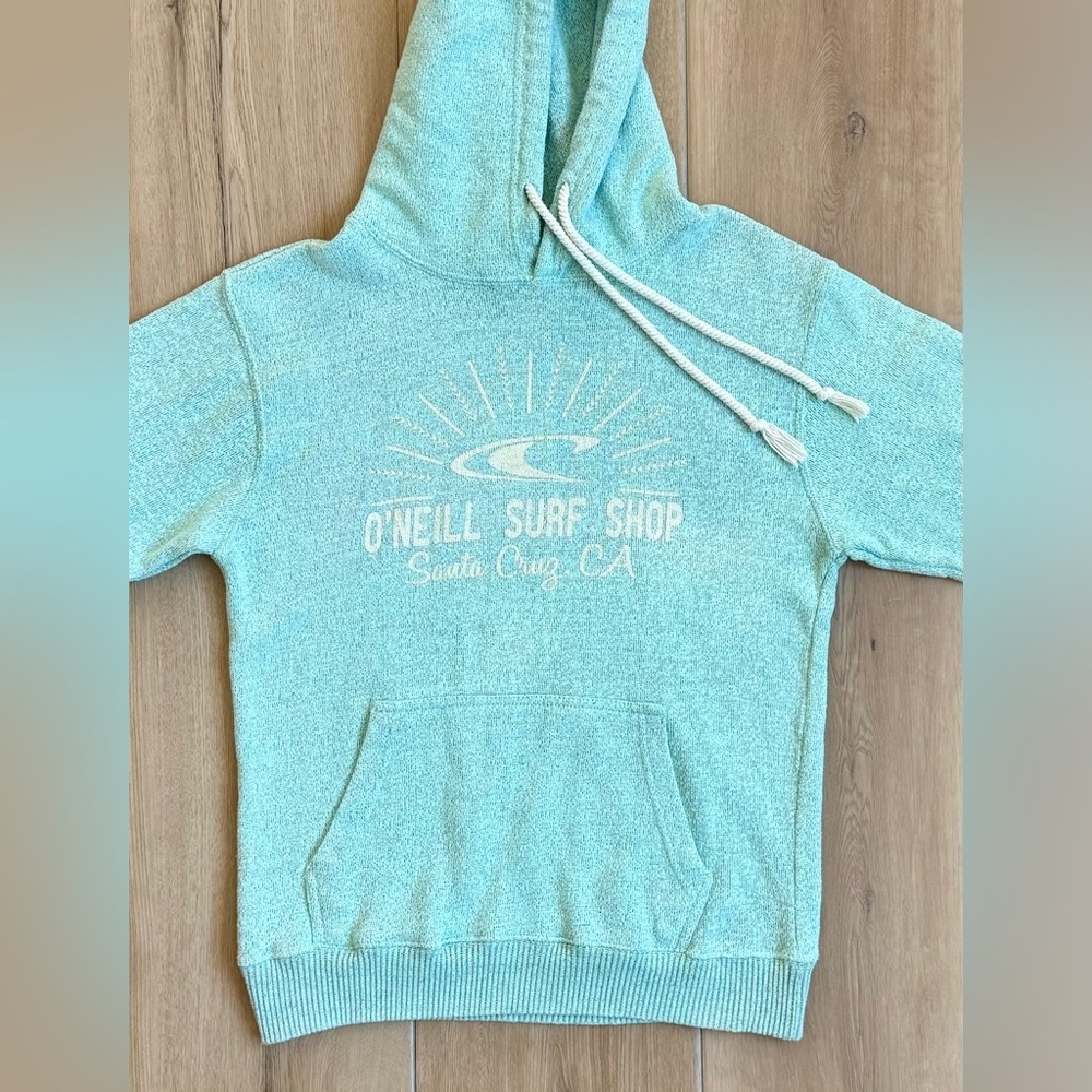 O'Neill Seafoam Green Hoodie Size S - Picture 2 of 7